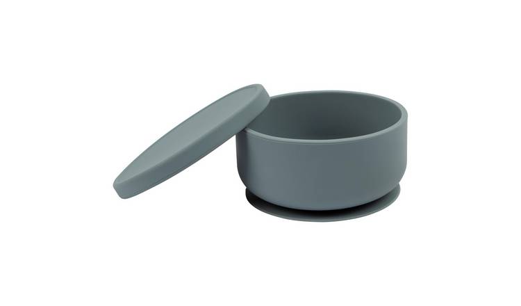 Tiny Dining Baby Silicone Suction Bowl with Lid - Tradewinds