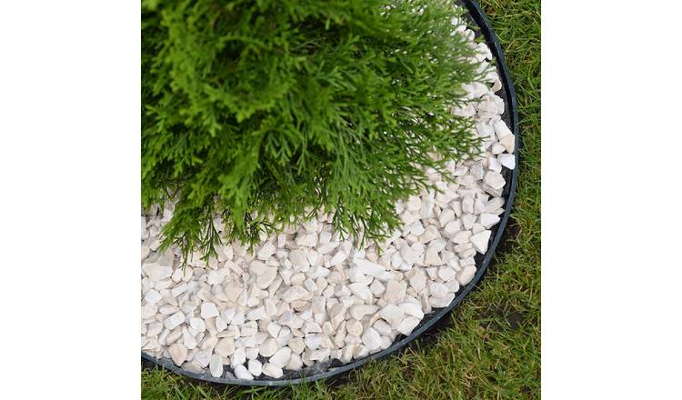 Primrose Flexible Garden Edging with Included Pins in Black - 20m