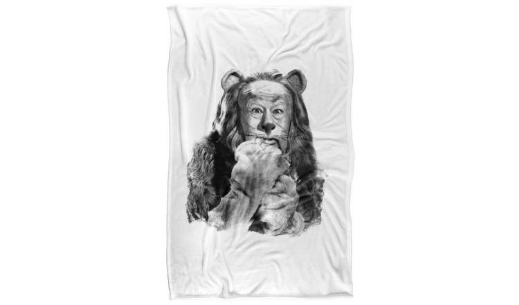 The Wizard Of Oz The Cowardly Lion Photograph Blanket - 147cm x 91cm