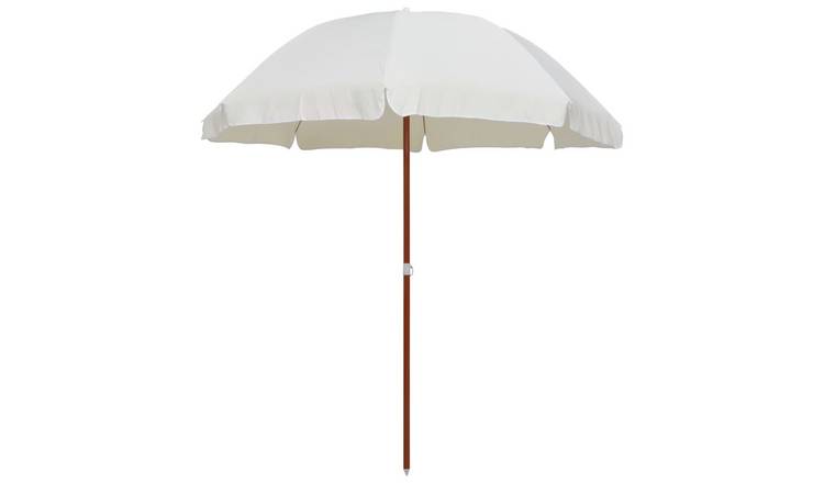Walplus Polyester Garden Parasol - Sand - 210 x 230 cm