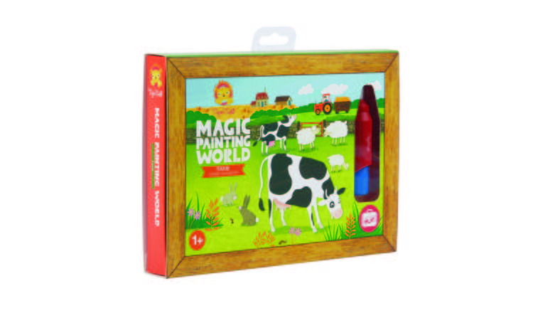 Tiger Tribe Magic Painting World Farm - 12 Months +