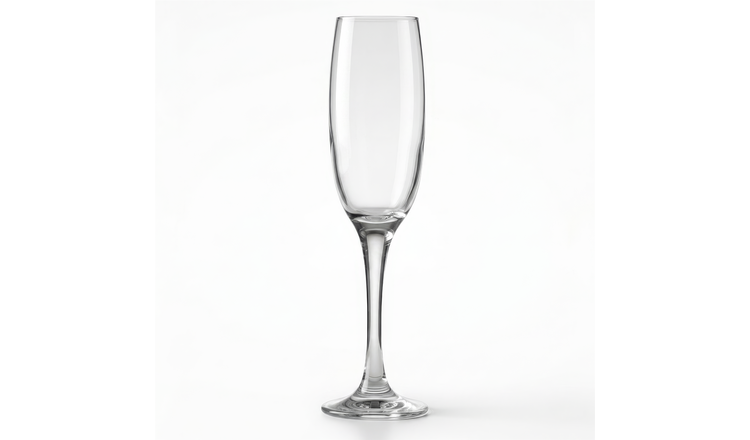 Argon Tableware Classic Champagne Flutes - 220ml - Pack of 6