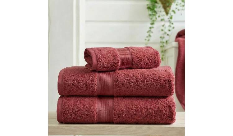 Deyongs Studio Plush Cotton Face Cloth - Berry