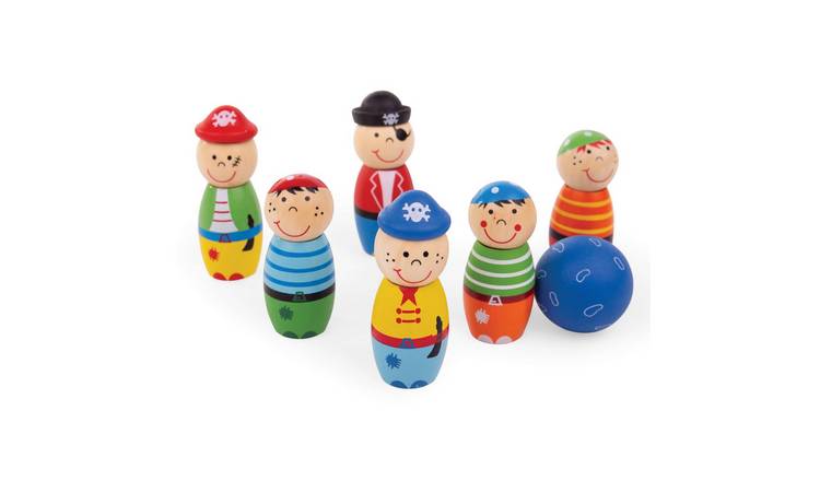 Bigjigs Toys Pirate Skittles - 2 Years +