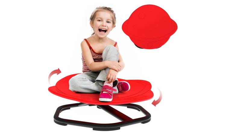 AIYAPLAY Kids Planet NonSlip Base Spinning Chair - Red