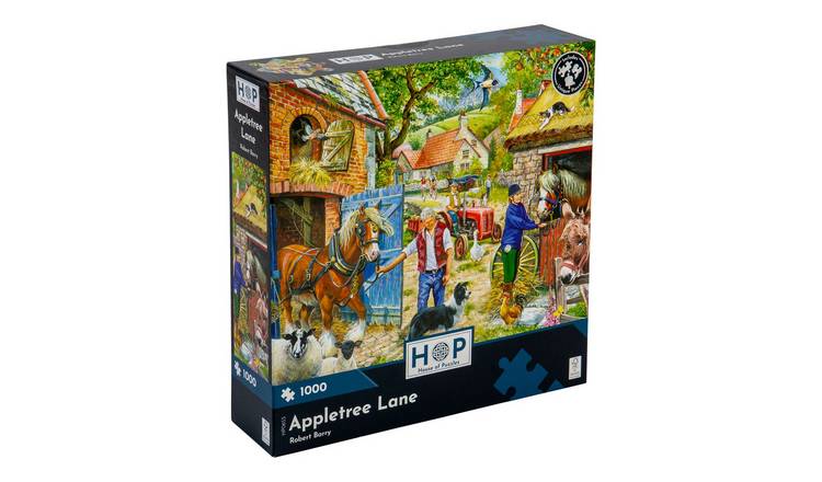 The House of Puzzles Appletree Lane 1000 Piece Jigsaw Puzzle