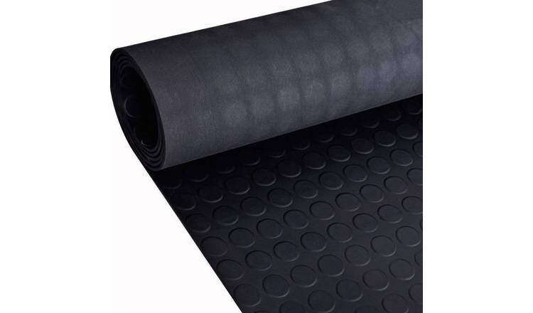Ark Mat 3mm Thick Coin Rubber Roll Flooring -  1.2m x 10m
