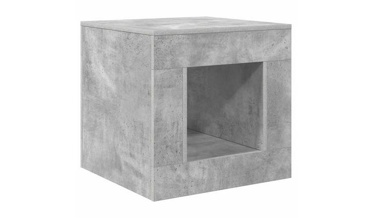 Walplus Coffee Table - Concrete grey - 51.5 x 50 x 50 cm