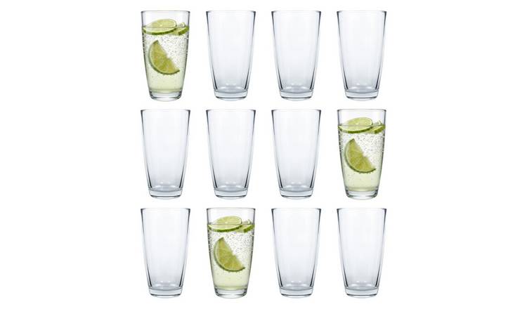 Argon Tableware Conical Highball Glasses - 400ml - Pack of 12