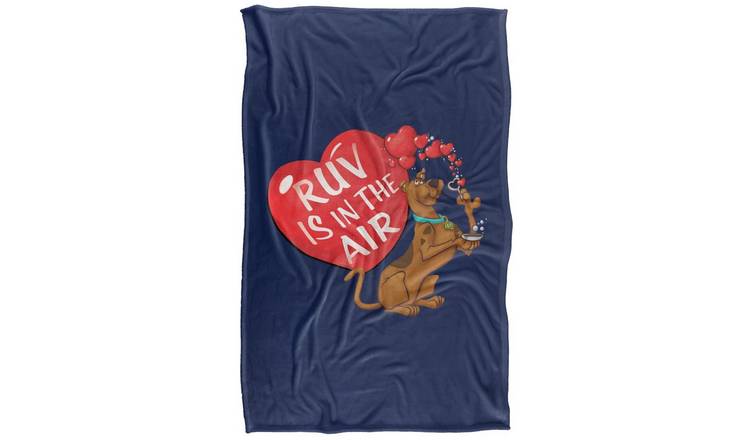 Scooby Doo Ruv Is In The Air Valentine's Day Blanket - 147cm x 91cm