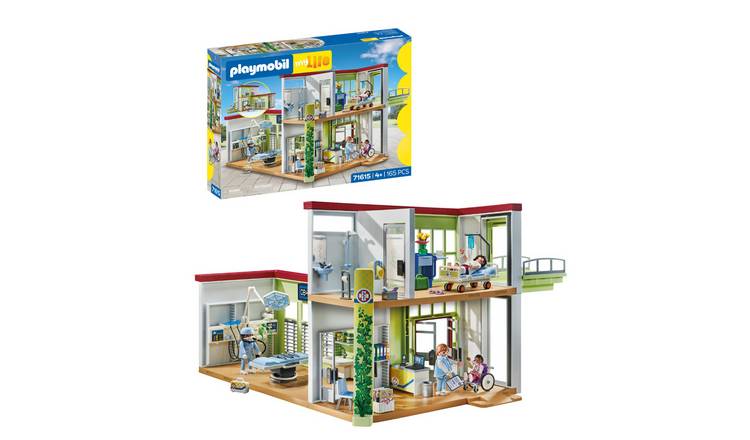 Playmobil Action Heroes Modern Hospital Childrens Toy Playset