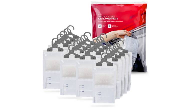 Haltons White 210g Hanging Dehumidifier Moisture Absorbers - Pack of 20