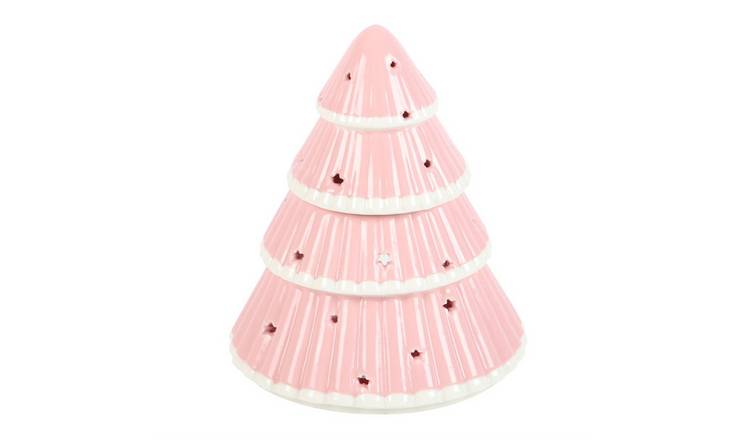 Something Different Christmas Tree Oil Burner - Pink