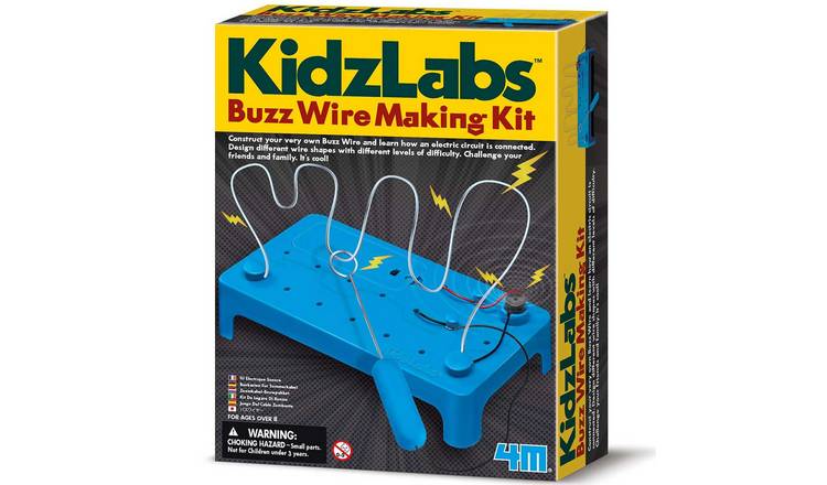 4M KidzLabs Buzz Wire Making Kit - 8 Years +
