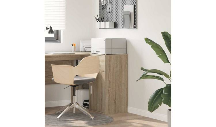 Walplus Sideboard - Light Oak - 38 x 34 x 75 cm