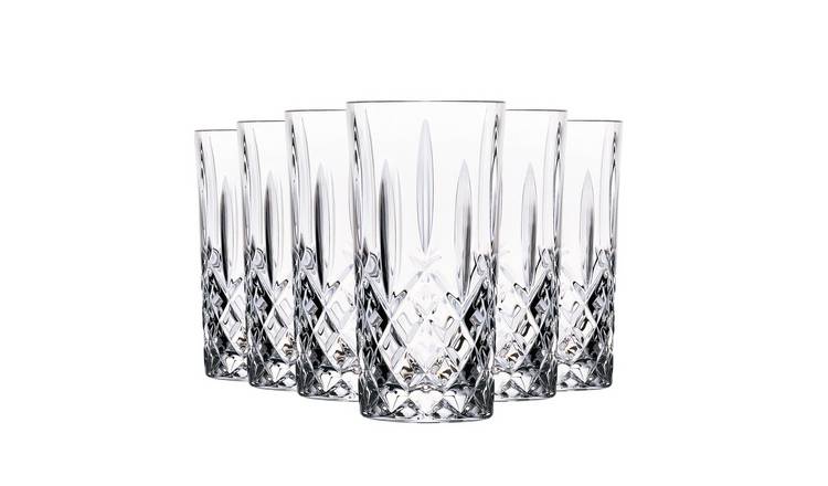 RCR Crystal Old Fashioned Whiskey Glasses Tumblers Set 396ml - Pack of 12