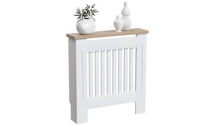 Vida Designs Arlington Small Radiator Cover - White