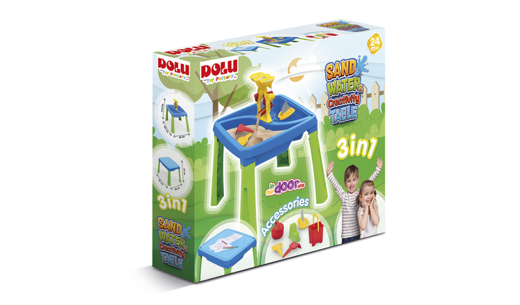 Dolu Sand and Water Creativity Table - Blue