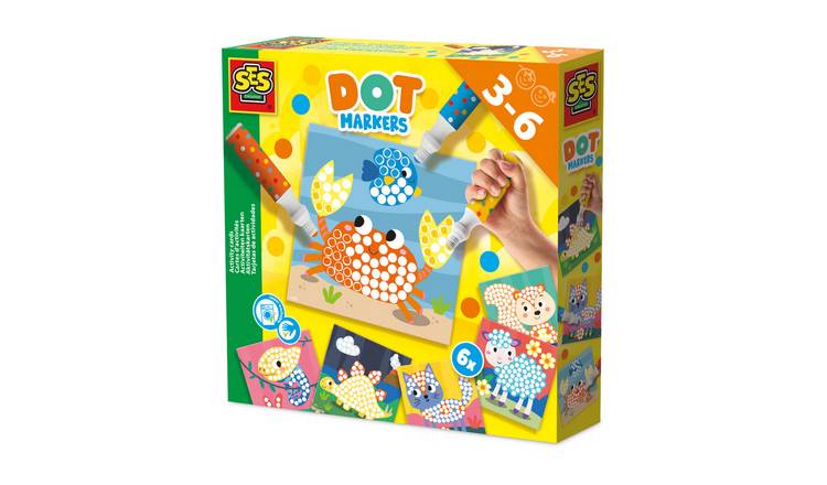 SES Creative Dot Markers with Activity Cards Craft Set