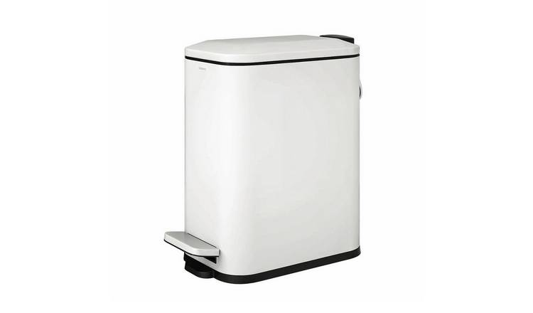 Cosmic Essentials Bathroom Bin - Matt White