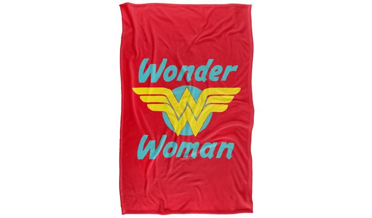 Wonder Woman Wings Soft Touch Blanket - 147cm x 91cm