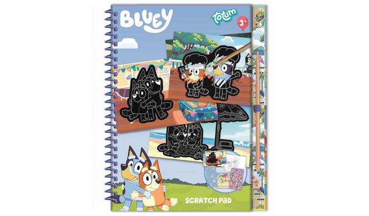 Totum Bluey Scratchbook Craft Set - Age 3+