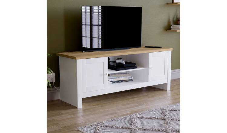 Vida Designs Arlington 2 Door TV Unit - White