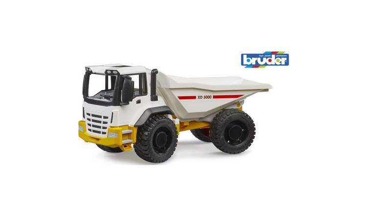 Bruder 1:16 Roadmax Dump Truck - White/Yellow