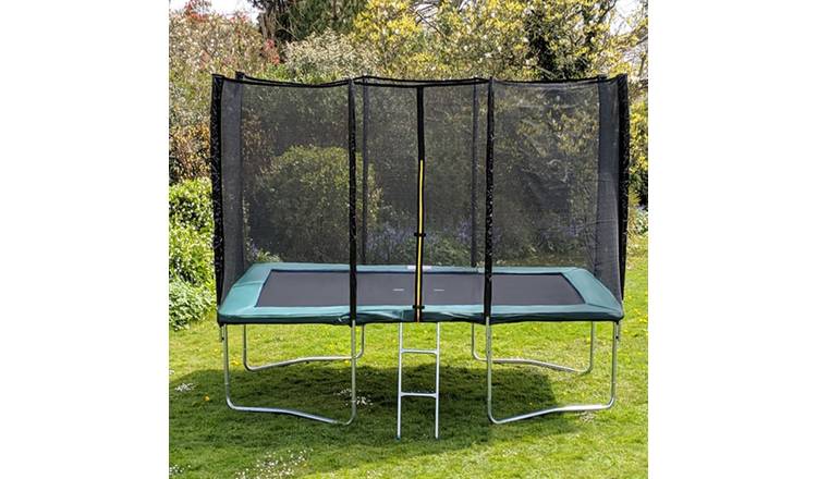 Artemis Home Kanga 7x10FT Rectangular Trampoline - Green