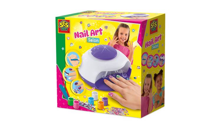 SES Creative Nail Art Salon Studio Art Activity Set