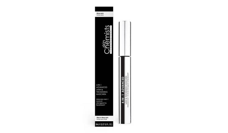 skinChemists Advanced 4-in-1 Lash & Thickening Mascara - 8ml