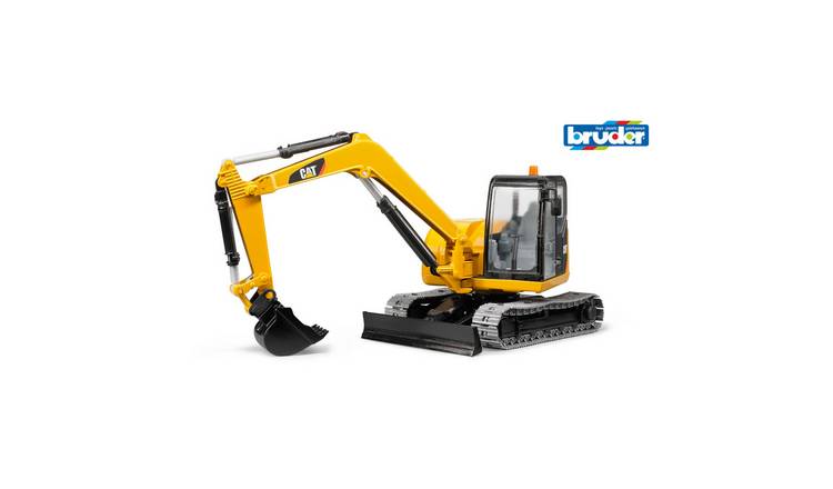 Bruder 1:16 CAT Mini Excavator - Yellow