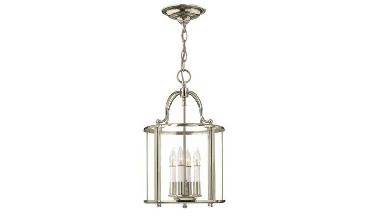 Elstead Gentry 4 Arm Pendant Light - Polished Nickel