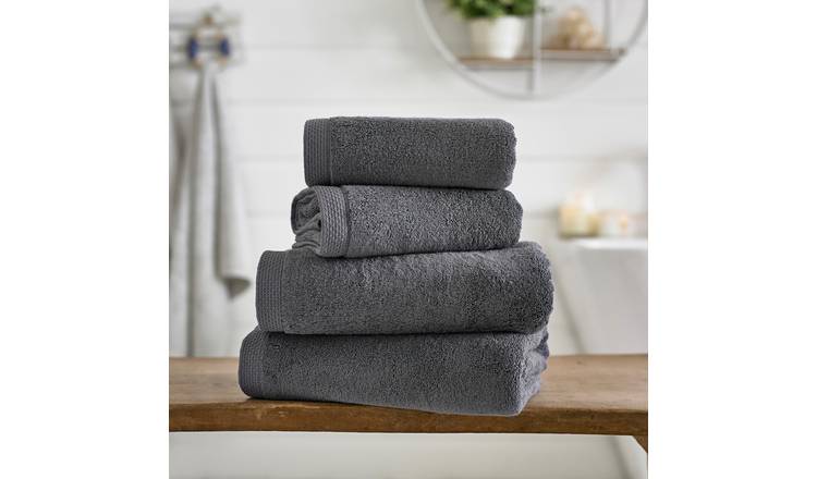 The Lyndon Company  Egyptian Spa Cotton Bath Sheet - Charcoal
