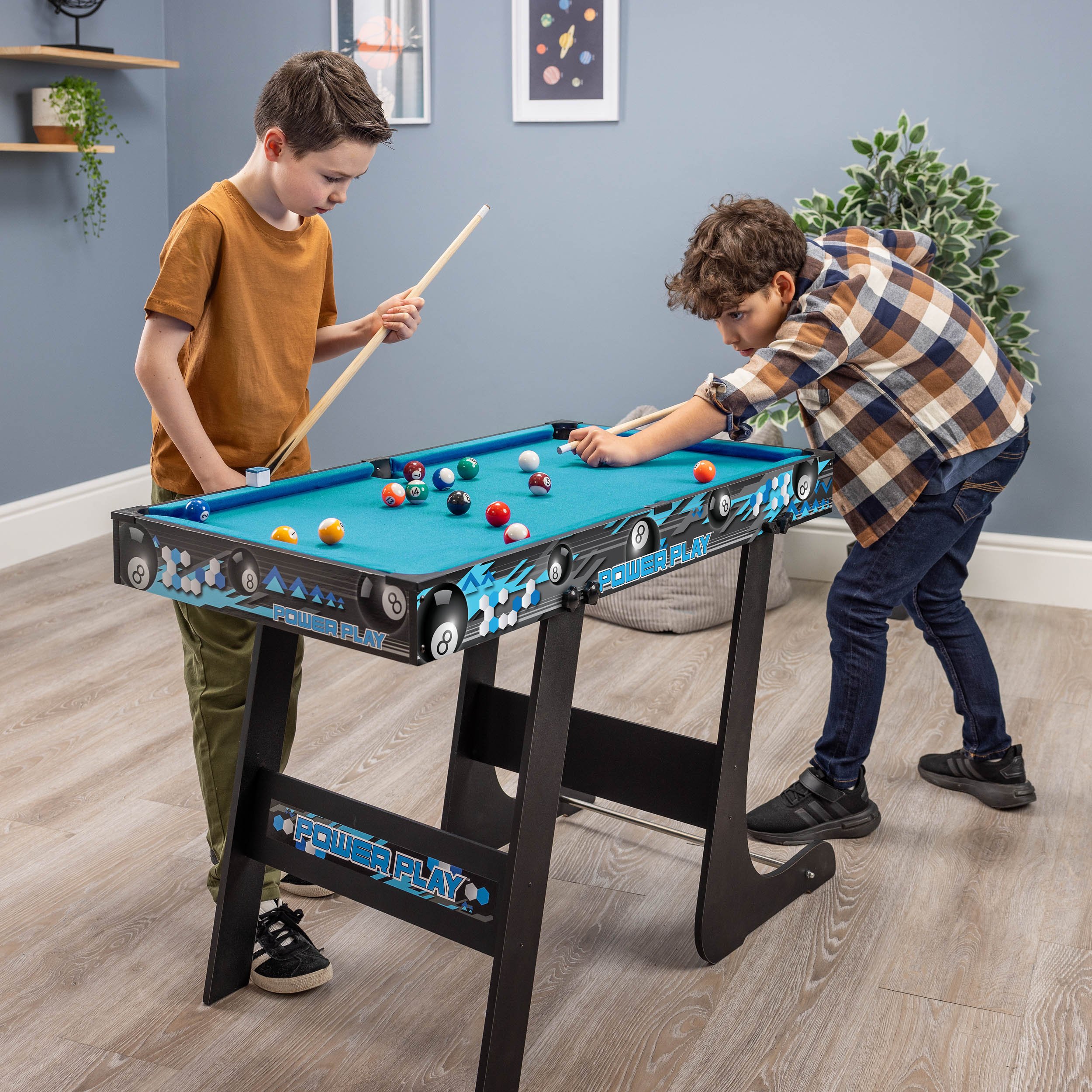 Powerplay Folding Pool Table - 3ft - Image 2