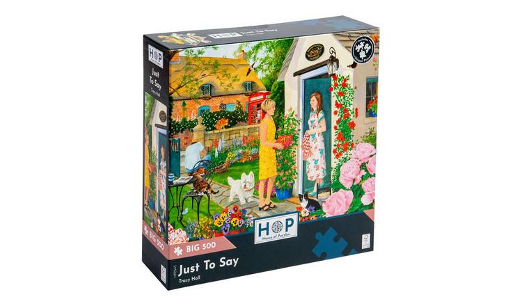 The House of Puzzles Just To Say BIG 500 Puzzle 3 Years +