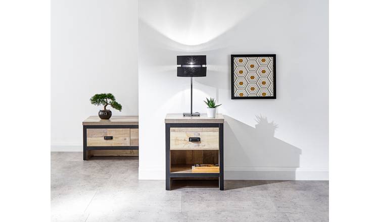 GFW Boston Lamp Table - Oak
