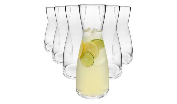 Argon Tableware Hoxton Crystal Carafes - 1.1L - Pack of 6
