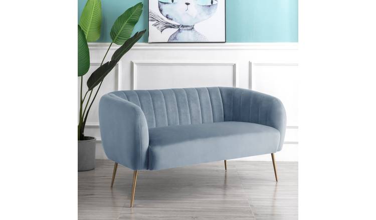 Artemis Home Matilda 2 Seat Sofa - Light Blue