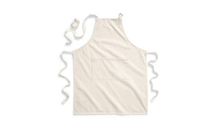 Westford Mill Unisex Adult Fairtrade Full Apron - Natural