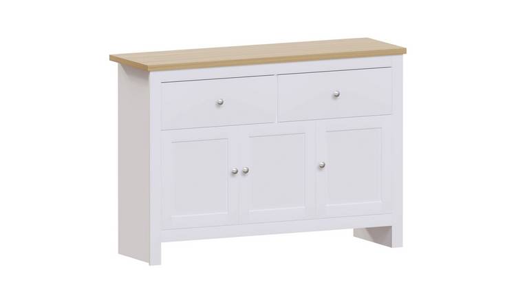 Vida Designs Arlington 2 Drawer 3 Door Sideboard - White