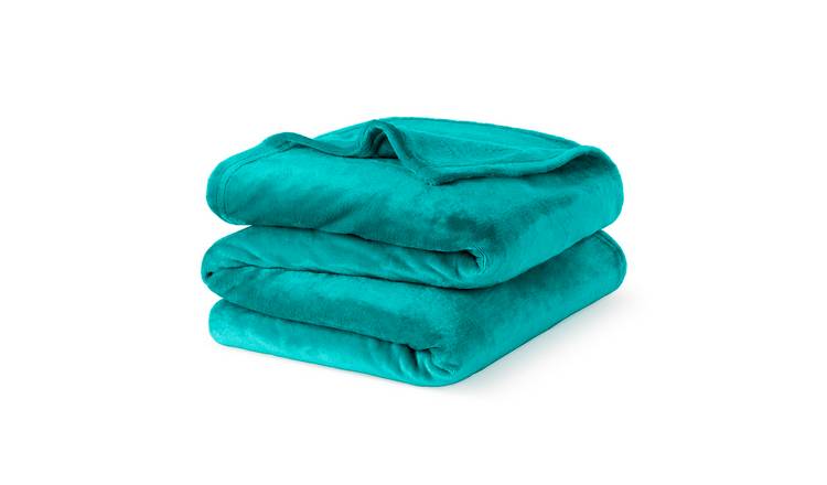 LIVIVO Double Fleece Blanket - Turquoise