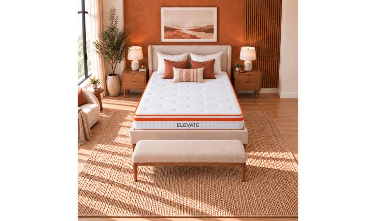 The Sleep People Elevate 25cm Deep Pocket Spring & Memory Foam Mattress – Single