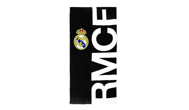 Real Madrid CF Half Crest Beach Towel - Single