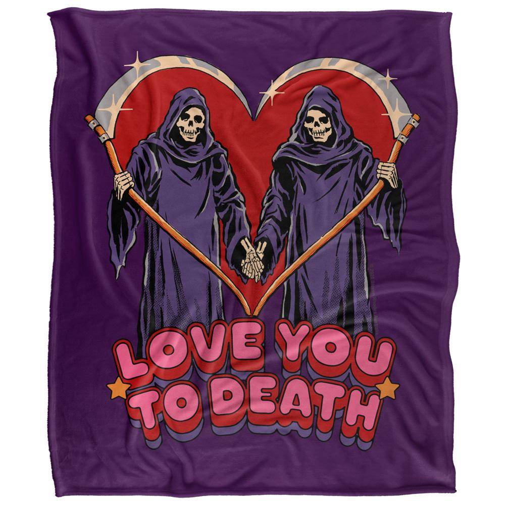 Steven Rhodes Love You To Death Soft Touch Blanket - 152cm x 127cm - Image 5