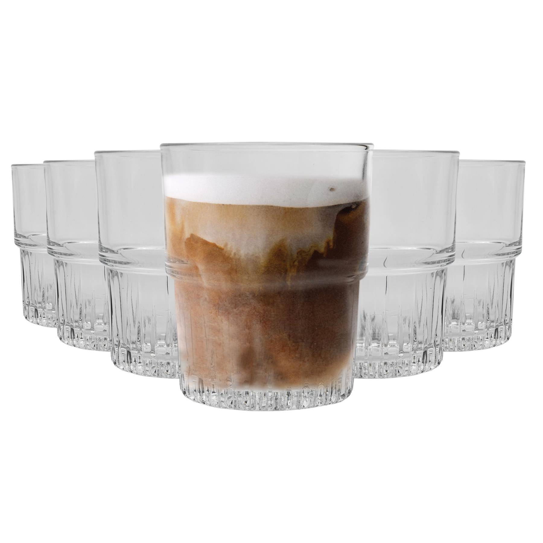 Duralex Empilable 160ml Stackable Drinking Glasses - Pack of 6 - Image 1