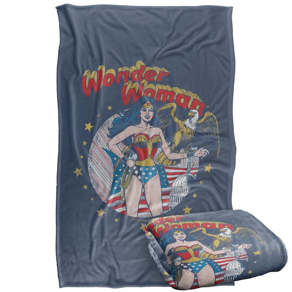 Wonder Woman Justice League Blanket - 147cm x 91cm - Image 2