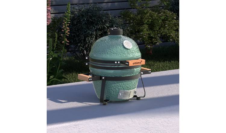 Charles Bentley Ottimo Searsmith 13" Kamado Ceramic BBQ - Green