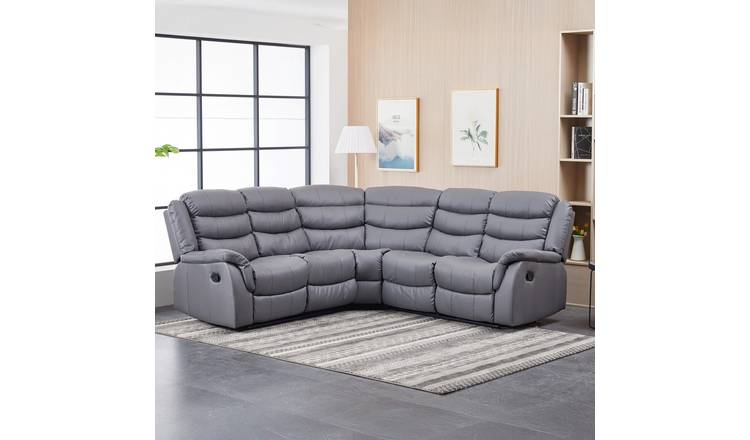 Artemis Home Astoria Reclining Corner Sofa - Grey