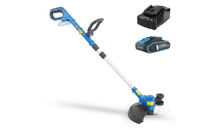 Hyundai 20V Cordless Grass Trimmer with 2Ah Battery - 30cm